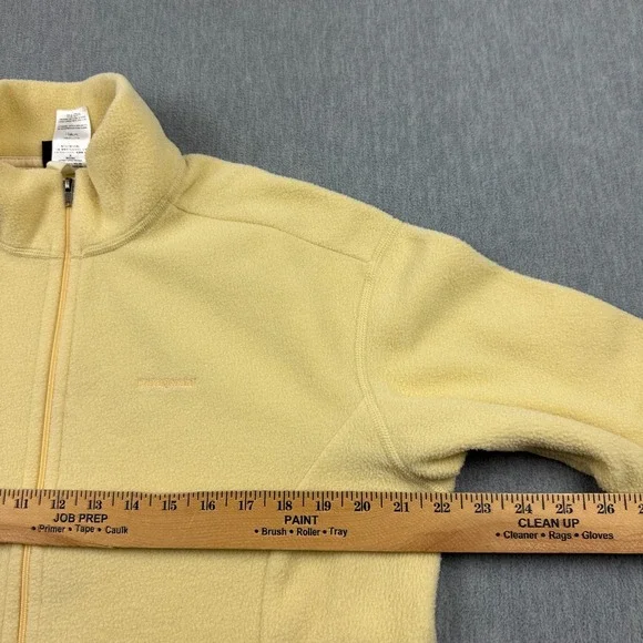 Vintage Patagonia Synchilla Jacket Womens XL Yellow El Cap Full Zip‎ Made in USA - Picture 5 of 10
